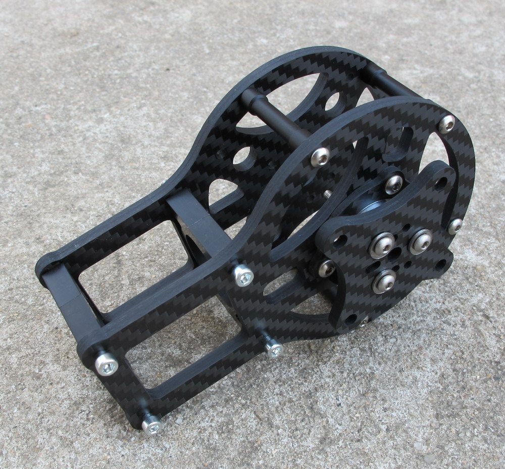 Carbon Fiber 4mm motor cage Y Axis & GMB5208-150 Motor Carbon Fiber 4mm motor cage Y Axis & GMB5208-150 Motor